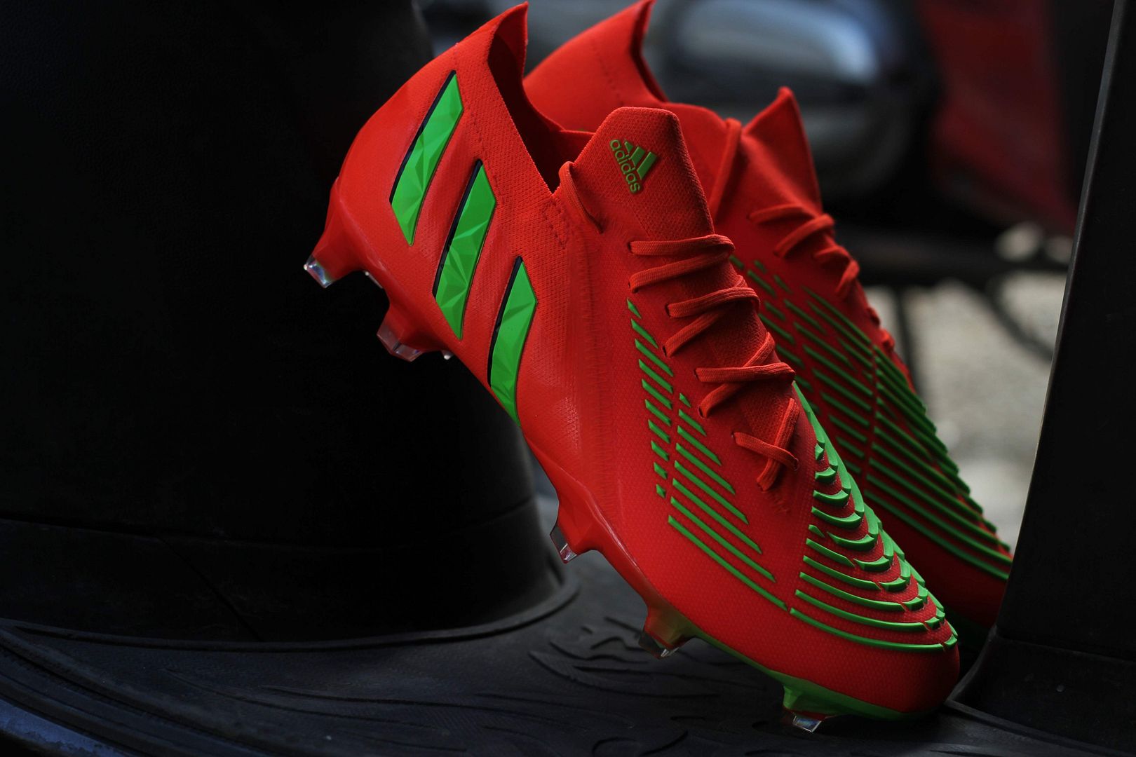 Adidas Predator Edge .1 L FG Game data màu đỏ cam – GW1024