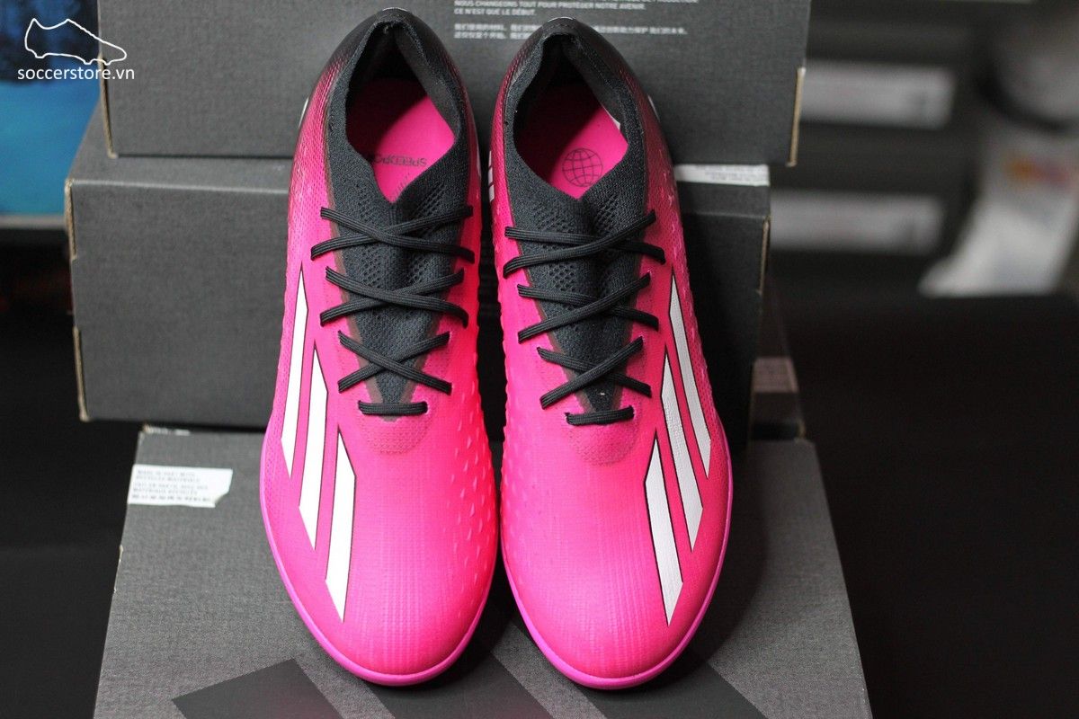 Adidas X Speedportal .1 TF màu hồng đen trắng- Own Your Football pack-GZ2440