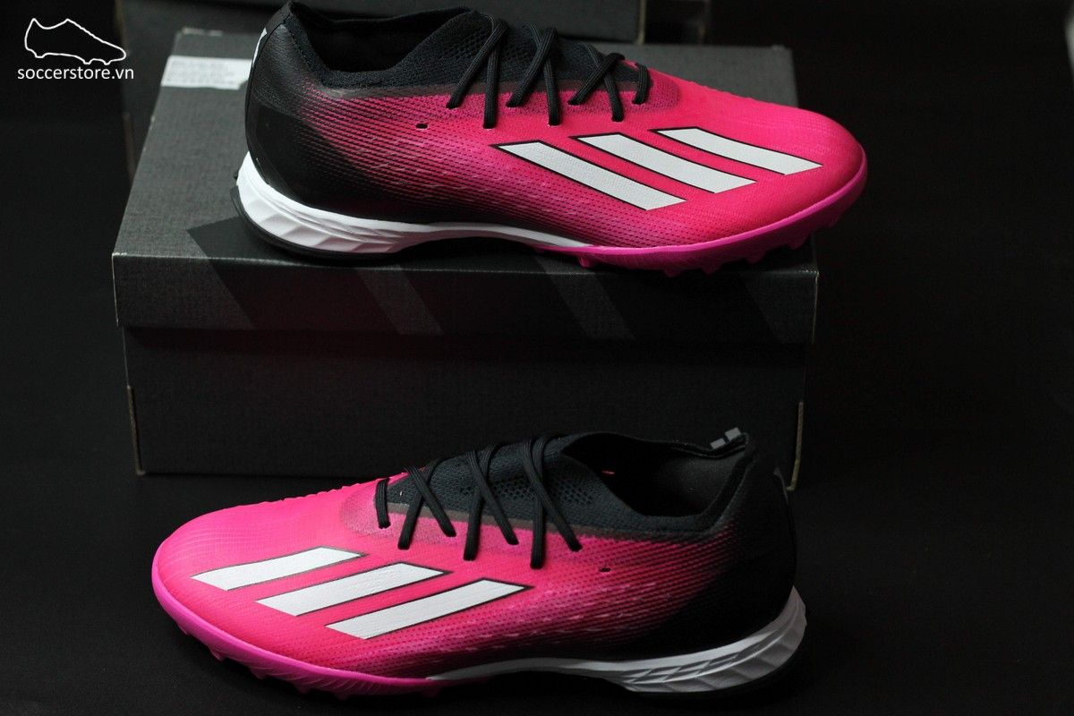 Adidas X Speedportal .1 TF màu hồng đen trắng- Own Your Football pack-GZ2440
