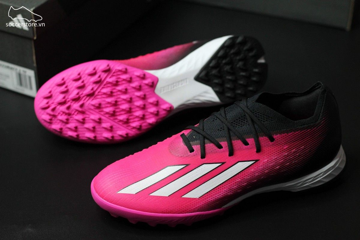 Adidas X Speedportal .1 TF màu hồng đen trắng- Own Your Football pack-GZ2440