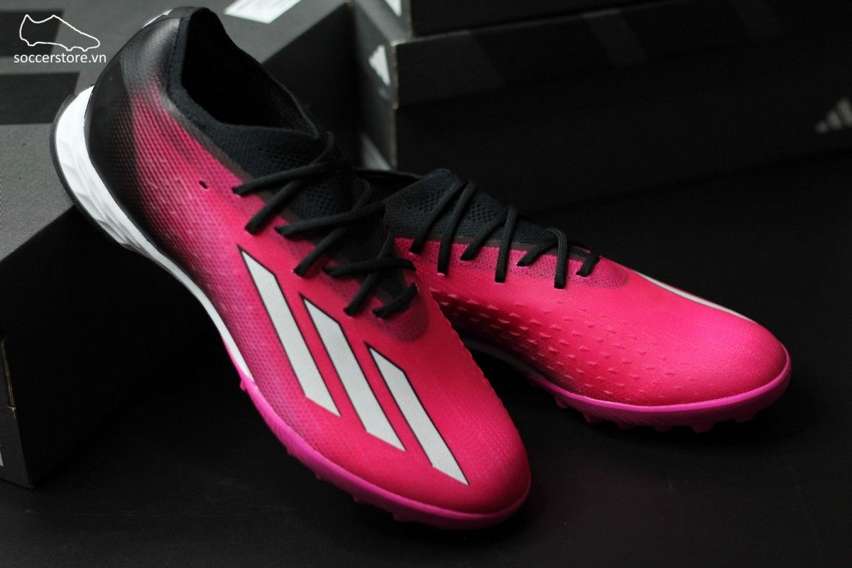 Adidas X Speedportal .1 TF màu hồng đen trắng- Own Your Football pack-GZ2440