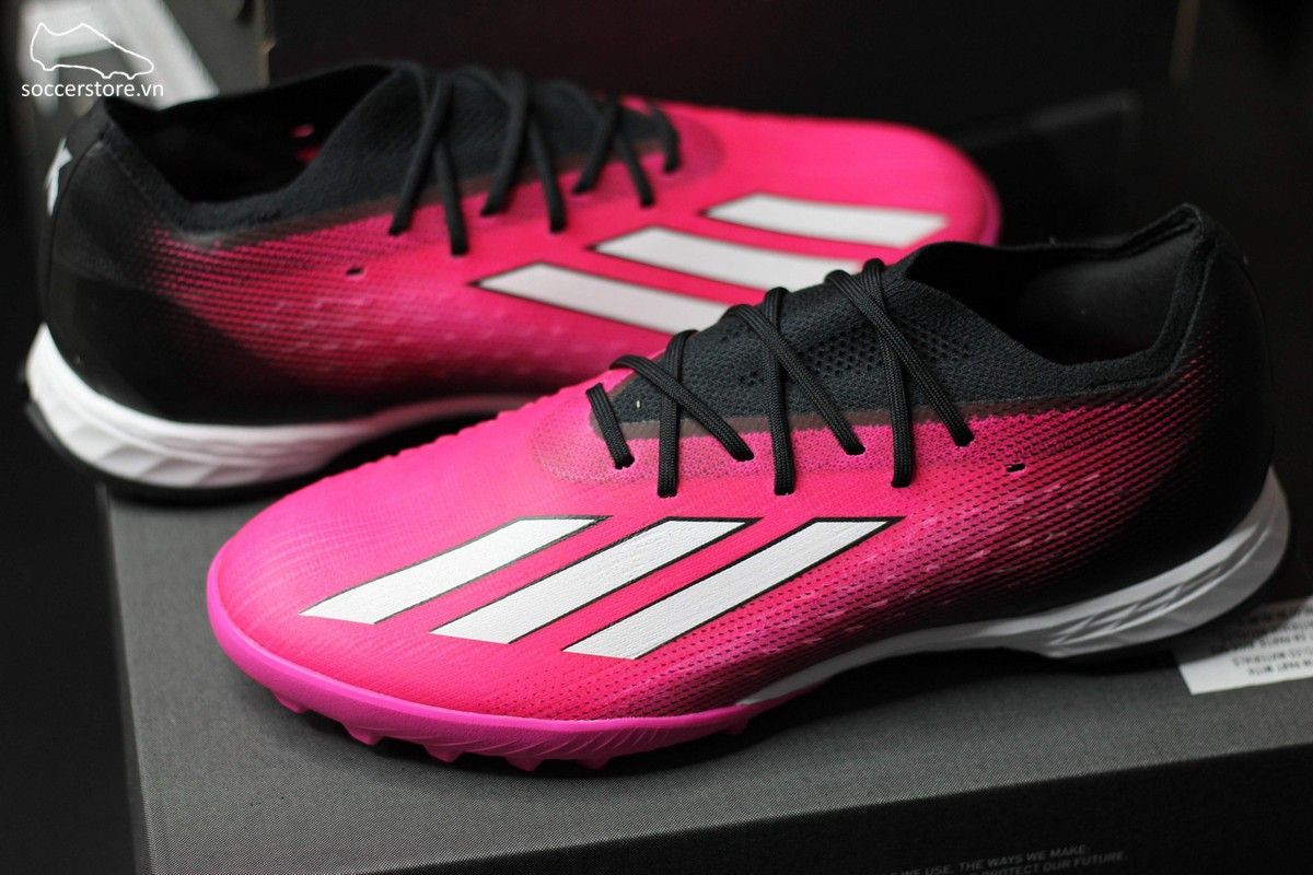 Adidas X Speedportal .1 TF màu hồng đen trắng- Own Your Football pack-GZ2440
