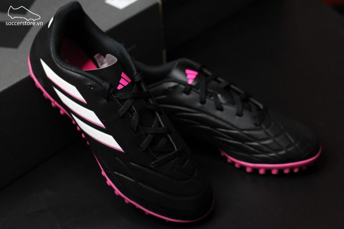 Adidas Copa Pure .4 TF màu đen trắng hồng- Own Your Football pack-GY9049