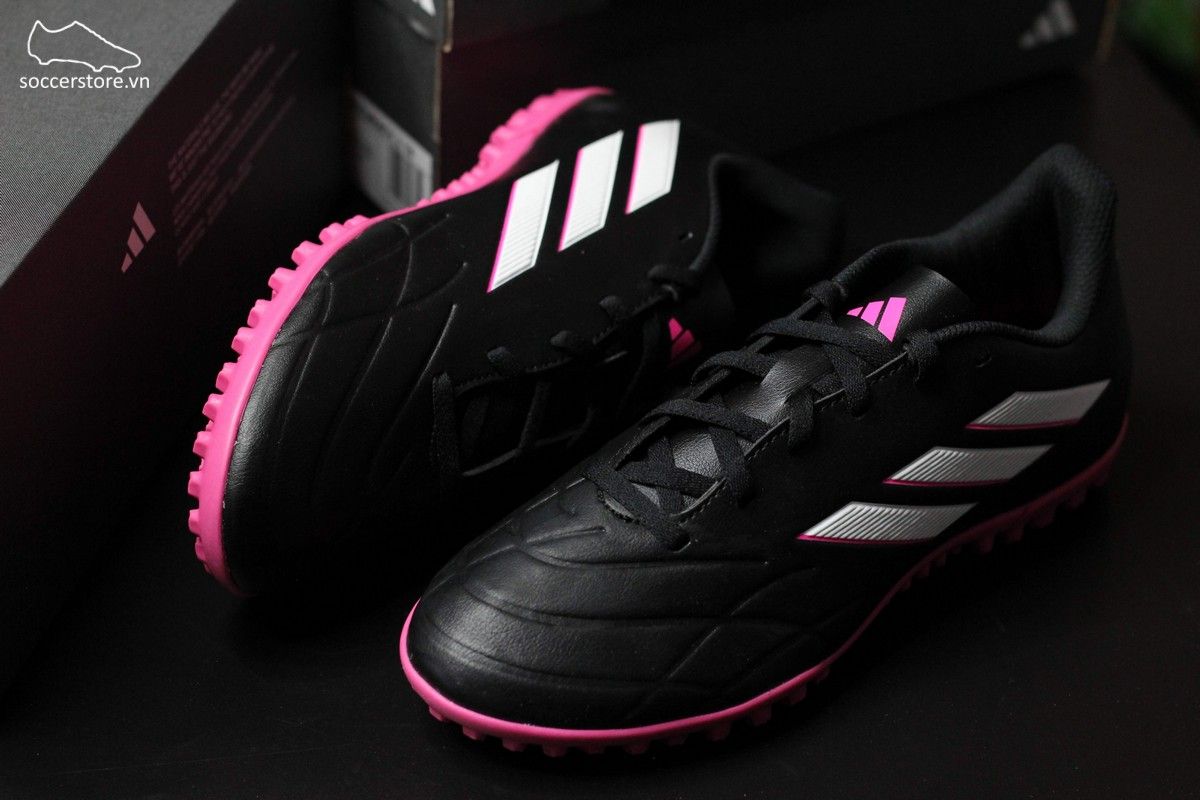 Adidas Copa Pure .4 TF màu đen trắng hồng- Own Your Football pack-GY9049