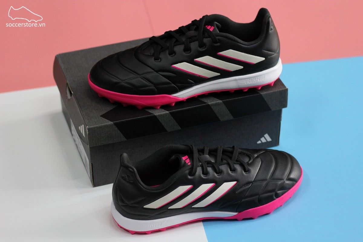 Adidas Copa Pure .3 TF màu đen trắng hồng- Own Your Football pack-GY9054