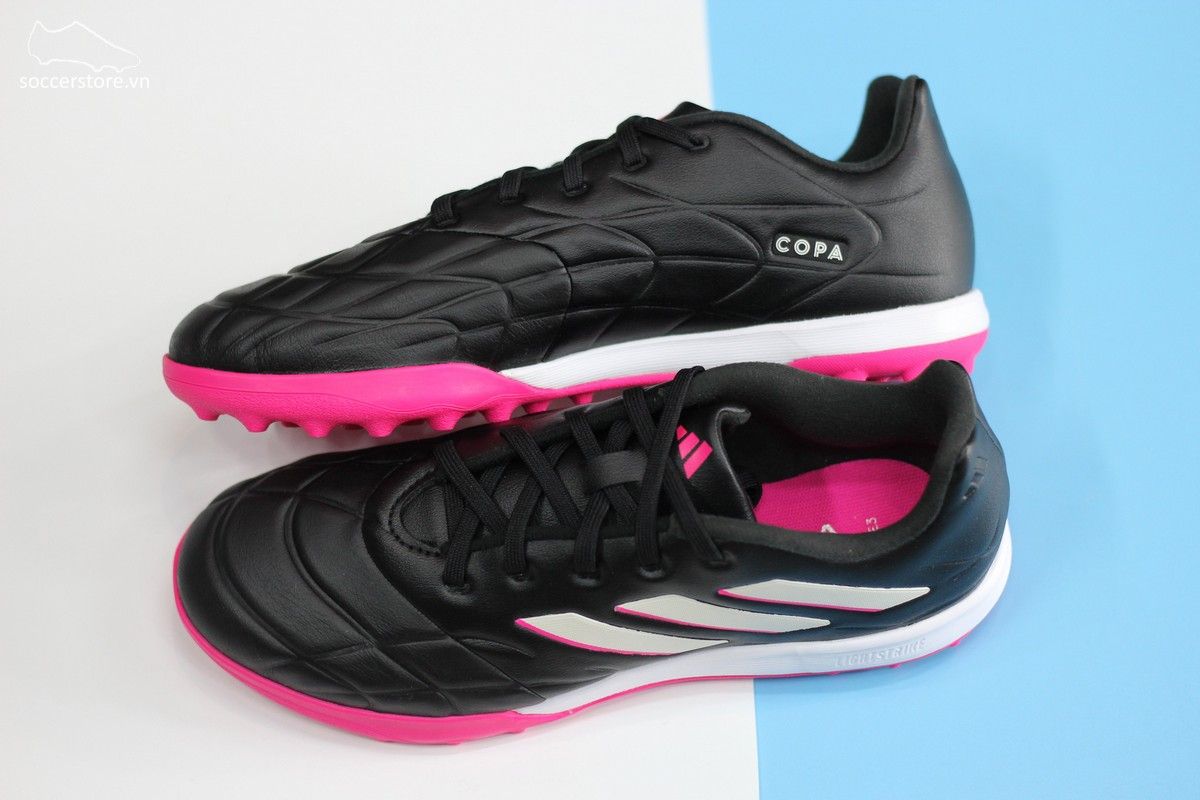 Adidas Copa Pure .3 TF màu đen trắng hồng- Own Your Football pack-GY9054