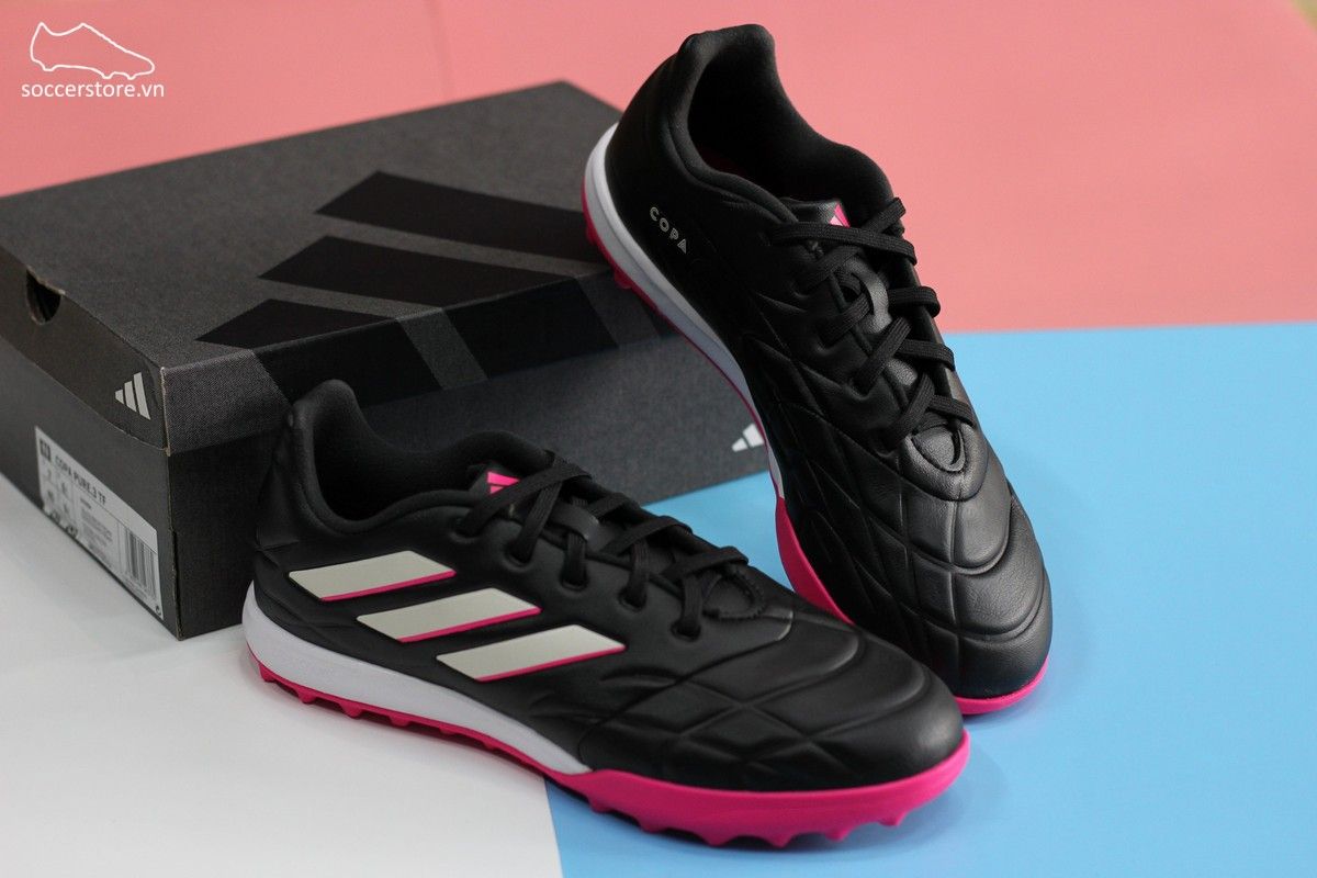 Adidas Copa Pure .3 TF màu đen trắng hồng- Own Your Football pack-GY9054