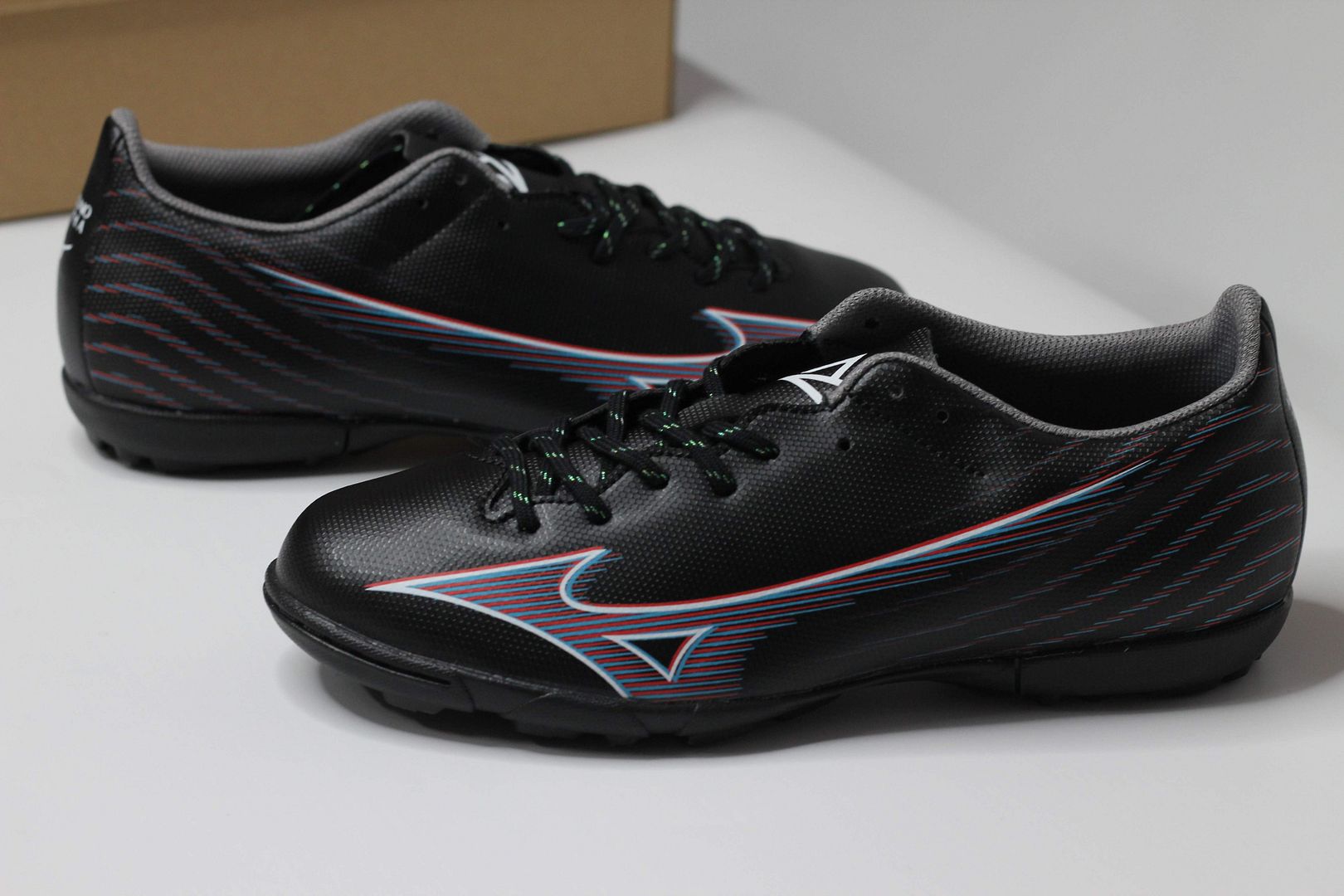 Mizuno α Alpha Select AS TF màu đen bạc - P1GD236501