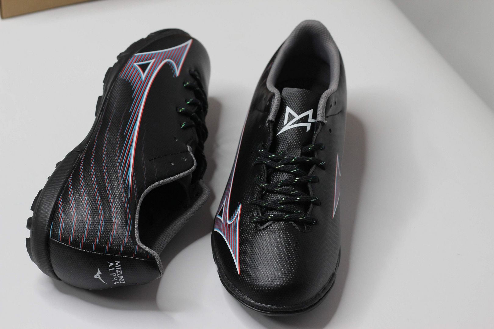 Mizuno α Alpha Select AS TF màu đen bạc - P1GD236501