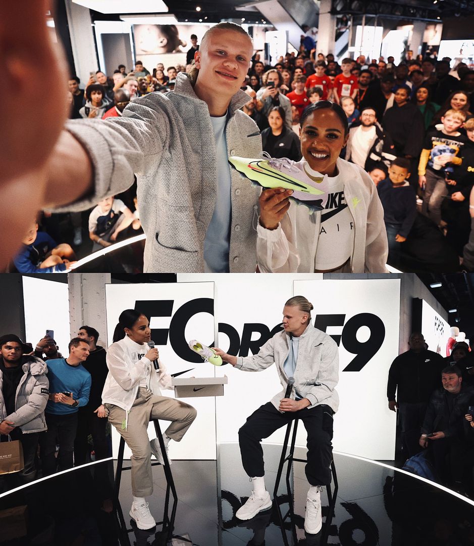 Erling Haaland chính thức trở thành đại sứ thương hiệu của Nike!