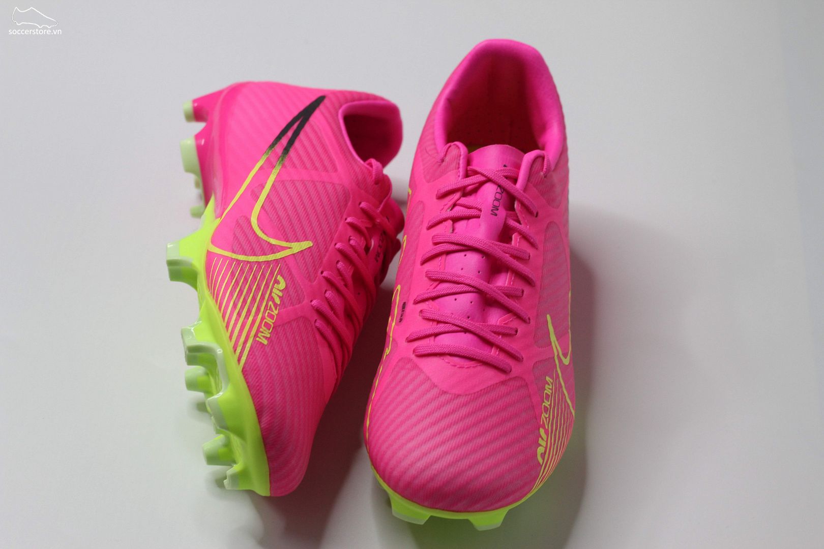 Nike Mercurial Vapor 15 Academy MG Zoom màu hồng- Luminous pack DJ5631-605