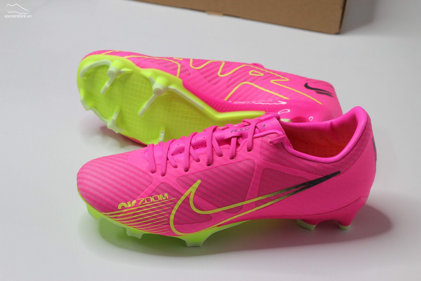Nike Mercurial Vapor 15 Academy MG Zoom màu hồng- Luminous pack DJ5631-605