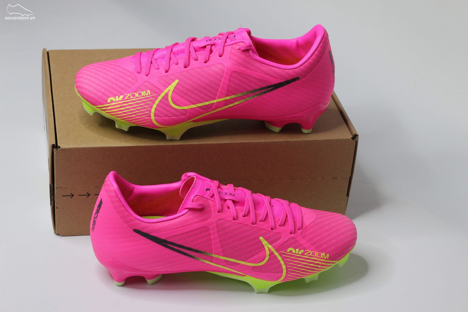 Nike Mercurial Vapor 15 Academy MG Zoom màu hồng- Luminous pack DJ5631-605