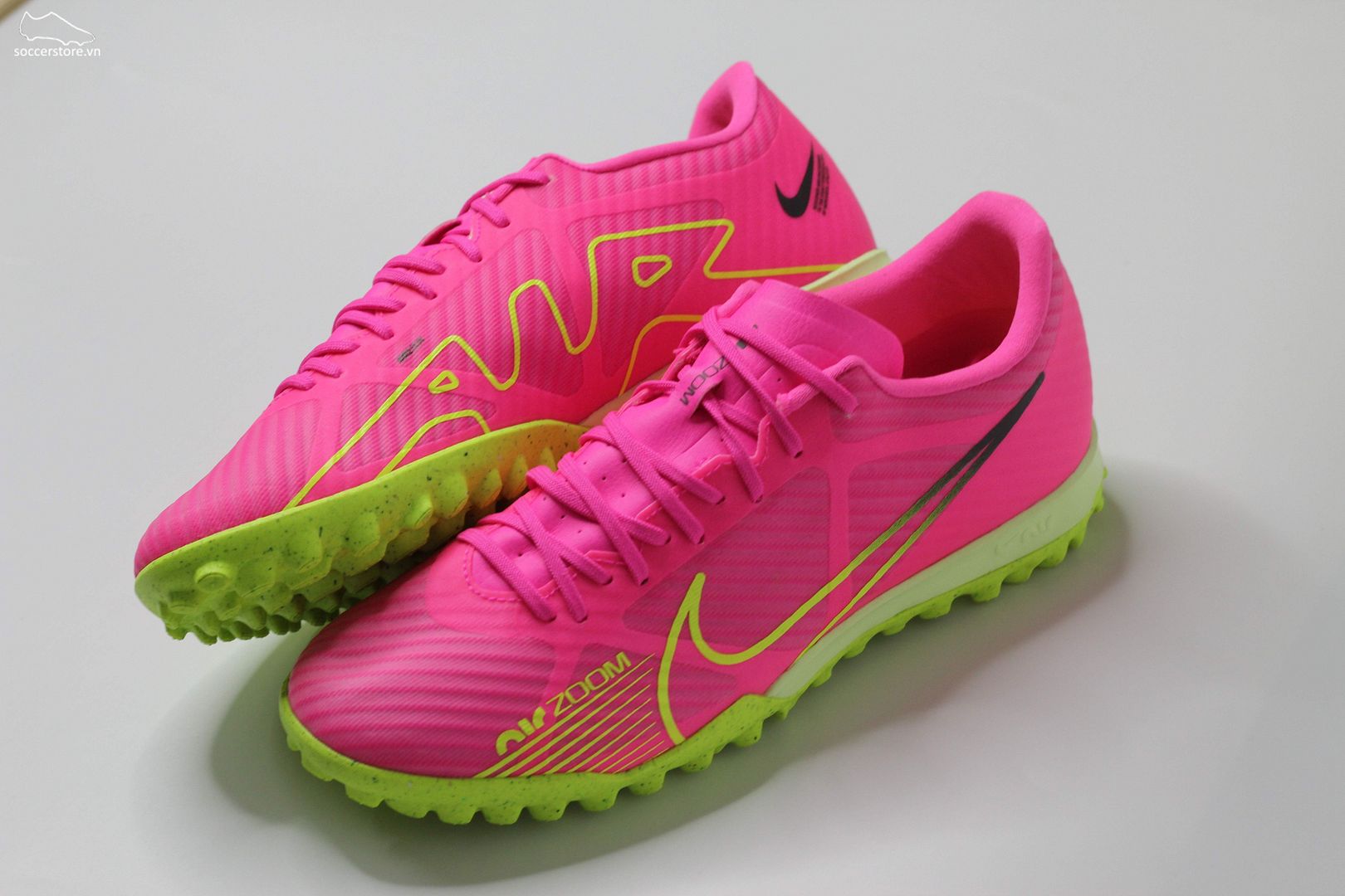 Nike Mercurial Vapor 15 Academy TF Zoom màu hồng- Luminous pack DJ5635-605