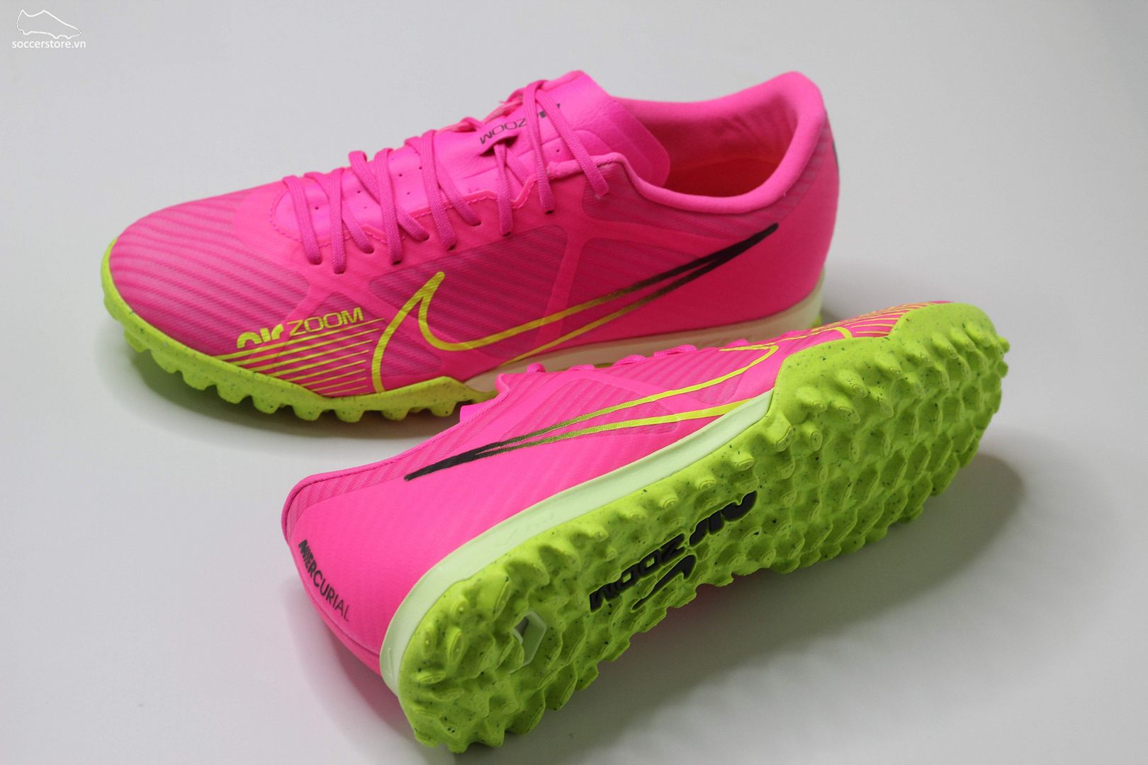 Nike Mercurial Vapor 15 Academy TF Zoom màu hồng- Luminous pack DJ5635-605