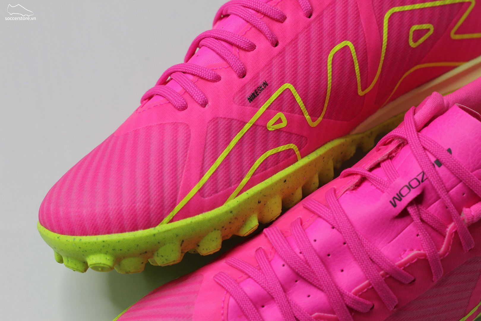 Nike Mercurial Vapor 15 Academy TF Zoom màu hồng- Luminous pack DJ5635-605
