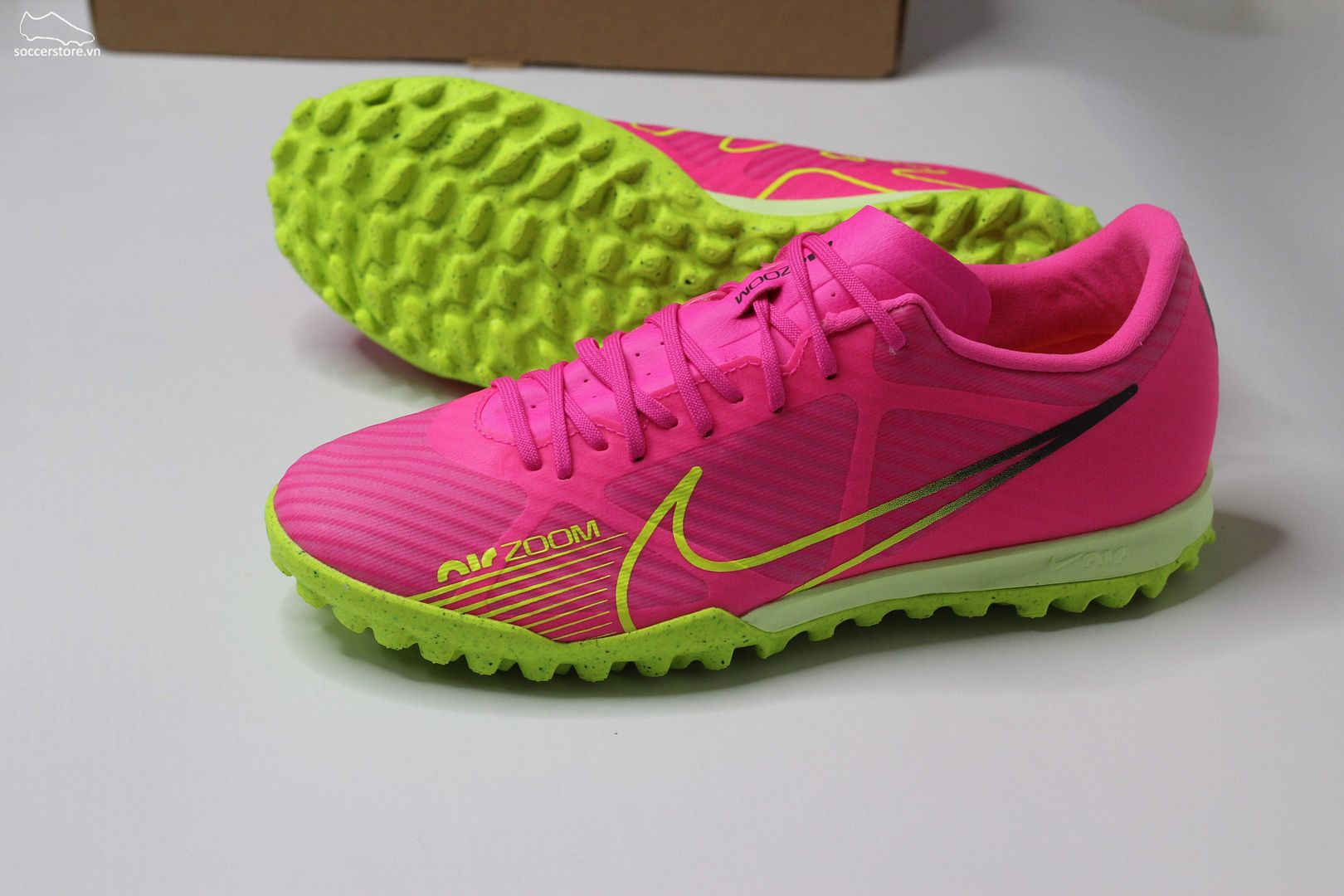 Nike Mercurial Vapor 15 Academy TF Zoom màu hồng- Luminous pack DJ5635-605