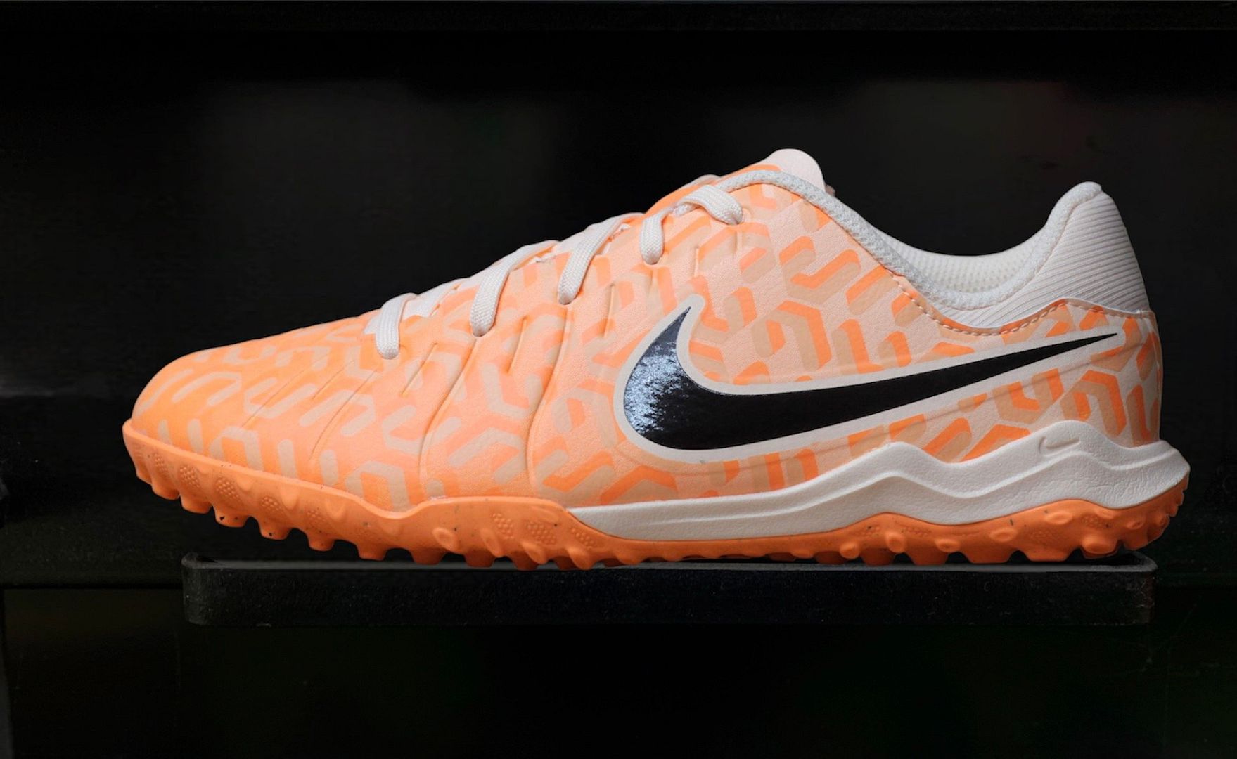 Nike Tiempo Legend 10 Academy TF Jr màu cam trắng DZ3187-800