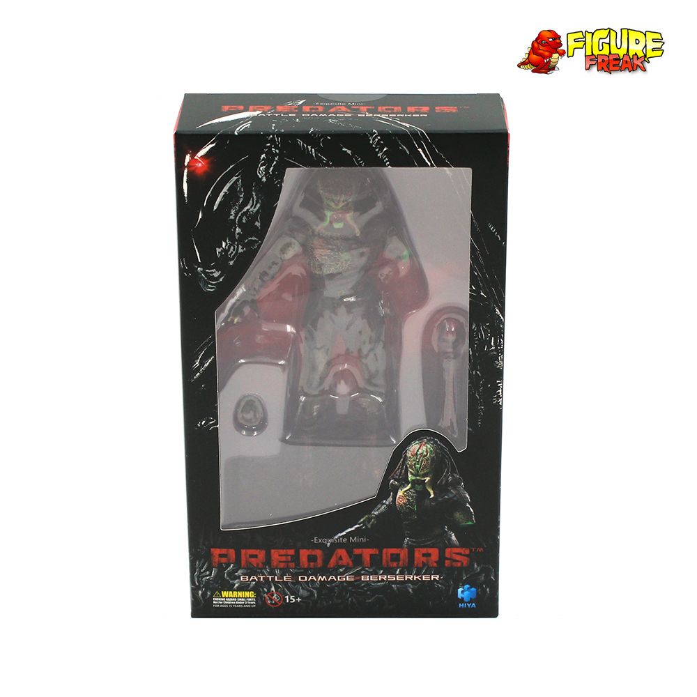 Hiya Toys Predators Battle Damaged Berserker Predator 4.5