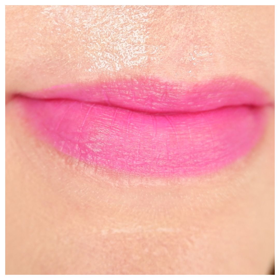 3ina the color lip glow lipstick lip balm 371 drugstore makeup look application fair skin