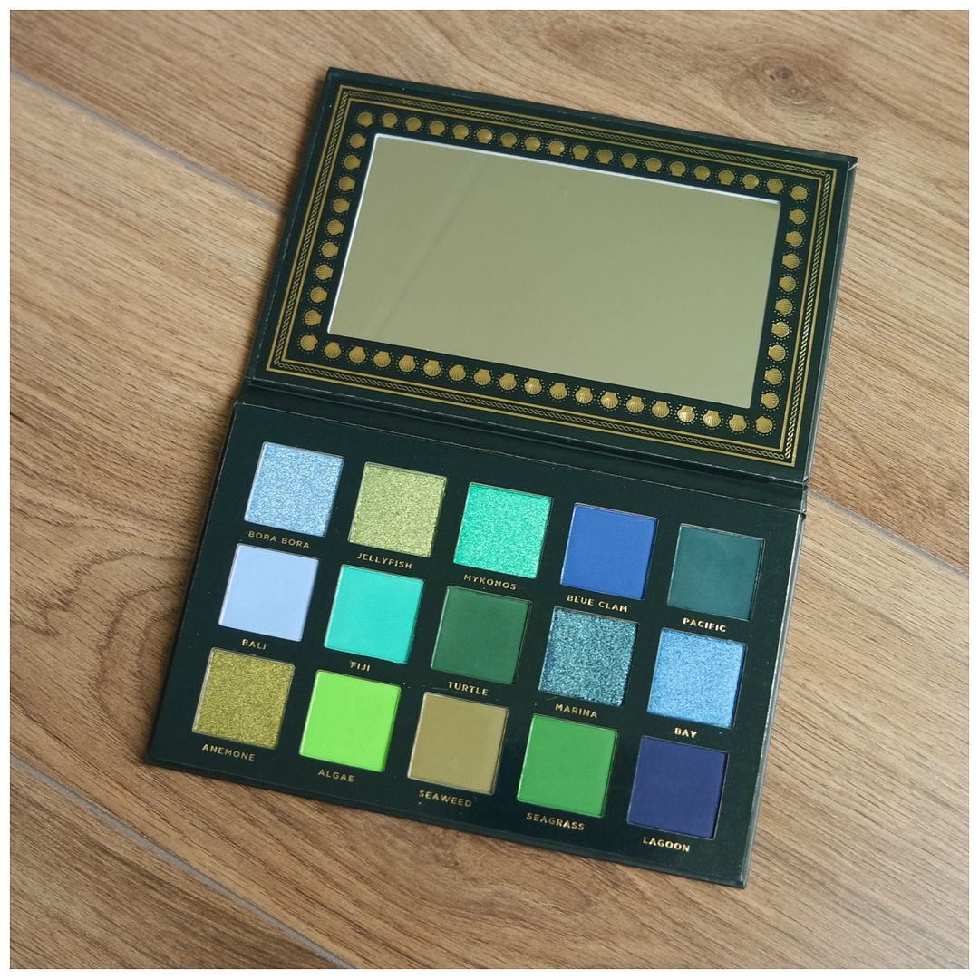 ace beauté oceanic eyeshadow palette review swatch makeup look 3 looks 1 palette ace beauté oceanic eyeshadow palette review swatch makeup look 3 looks 1 palette