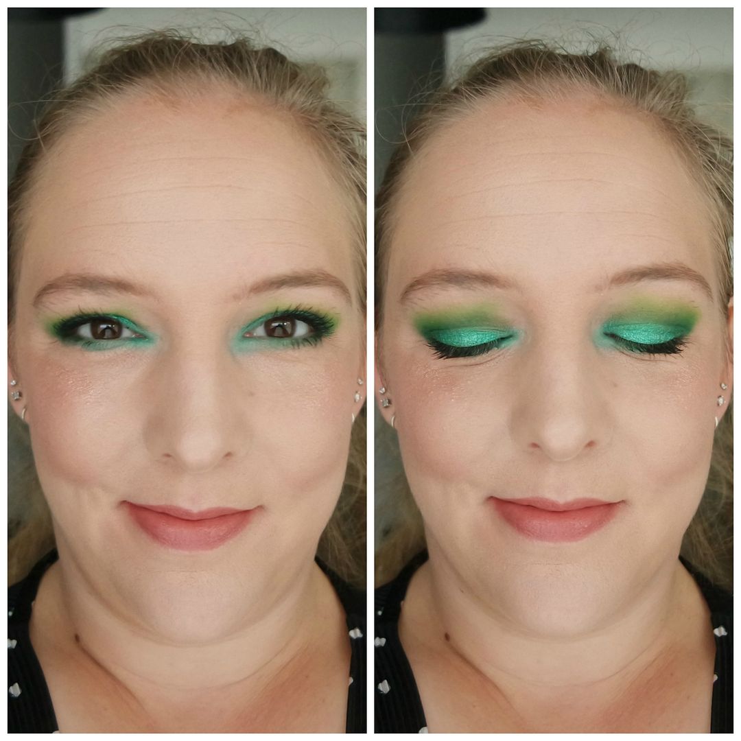 ace beauté oceanic eyeshadow palette review swatch makeup look 3 looks 1 palette