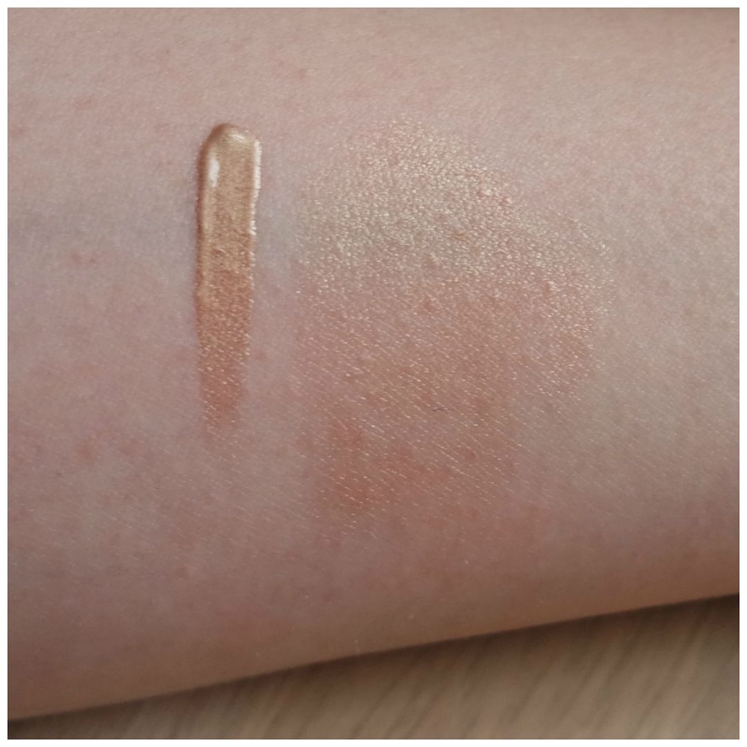 Benefit highligher mini review swatch makeup look sunbeam highbeam watts up Benefit highligher mini review swatch makeup look sunbeam highbeam watts up