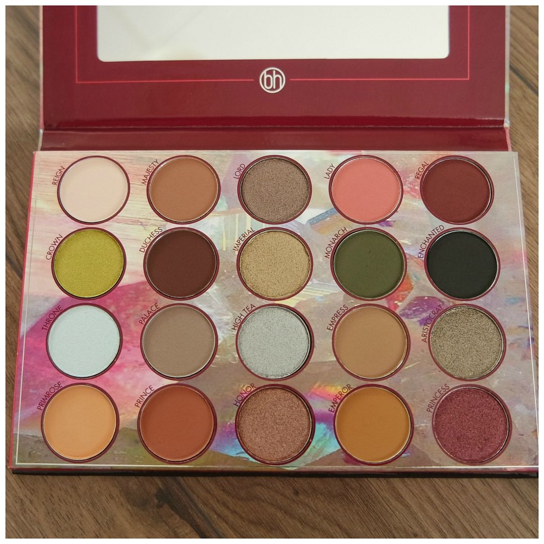 bh cosmetics eyeshadow palette review royal affair swatch makeup look 4 looks 1 palette bh cosmetics eyeshadow palette review royal affair swatch makeup look 4 looks 1 palette