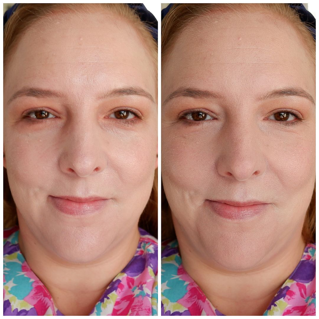 Catrice Bright & Blur loose powder review swatch makeup look application drugstore affordable fair skin