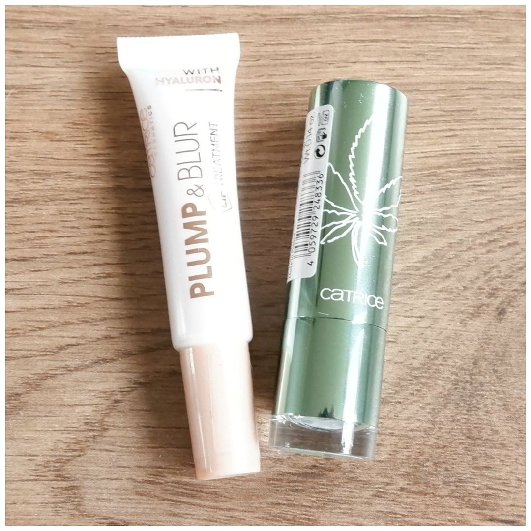 catrice plump & blur lip treatment hemp & mint glow lip balm review swatch makeup look catrice plump & blur lip treatment hemp & mint glow lip balm review swatch makeup look