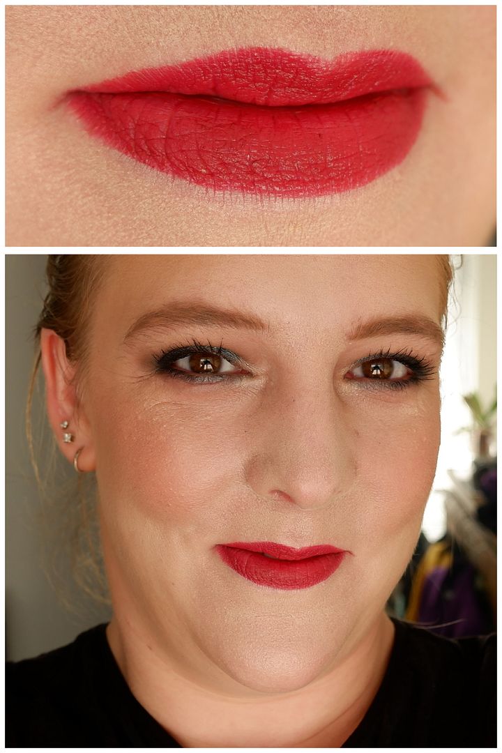 Catrice Demi Matt lipstick 110 REDefine Love review swatch makeup look lipswatch fair skin Catrice Demi Matt lipstick 110 REDefine Love review swatch makeup look lipswatch fair skin