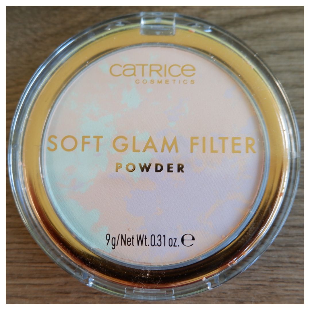 catrice soft glam filter powder face powder review swatch makeup drugstore application makeup look dry skin sensitive skin
