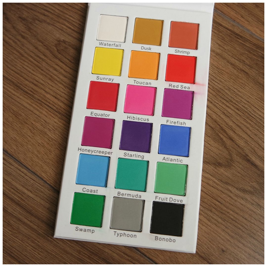 certifeye tropical wonders eyeshadow palette review swatch 3 looks 1 palette makeup look certifeye tropical wonders eyeshadow palette review swatch 3 looks 1 palette makeup look