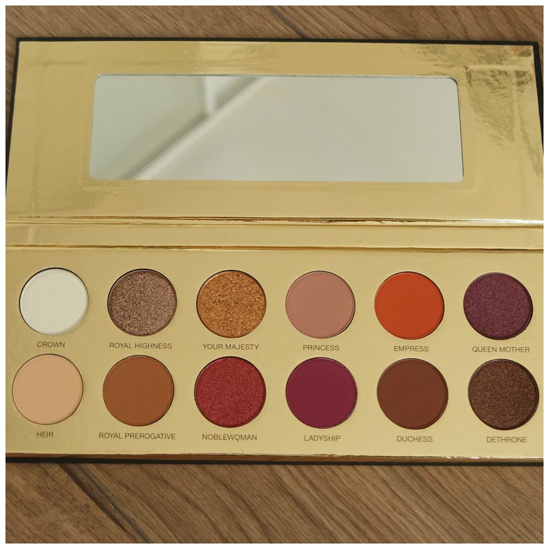 coloured raine queen of hearts eyeshadow palette review swatch makeup look 3 looks 1 palette coloured raine queen of hearts eyeshadow palette review swatch makeup look 3 looks 1 palette