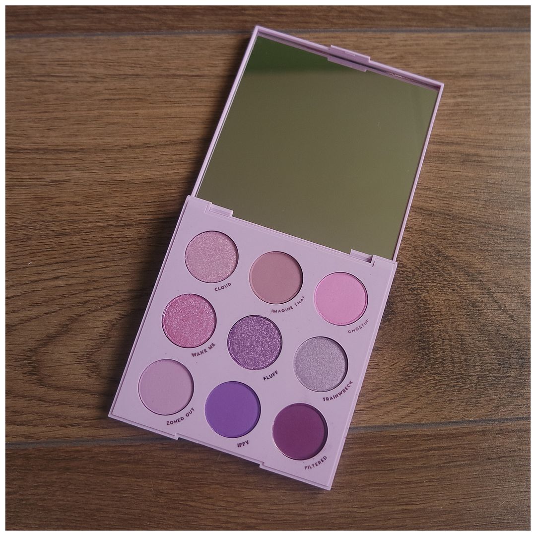colourpop lilac you a lot eyeshadow palette review swatch makeup look fair skin colourpop lilac you a lot eyeshadow palette review swatch makeup look fair skin