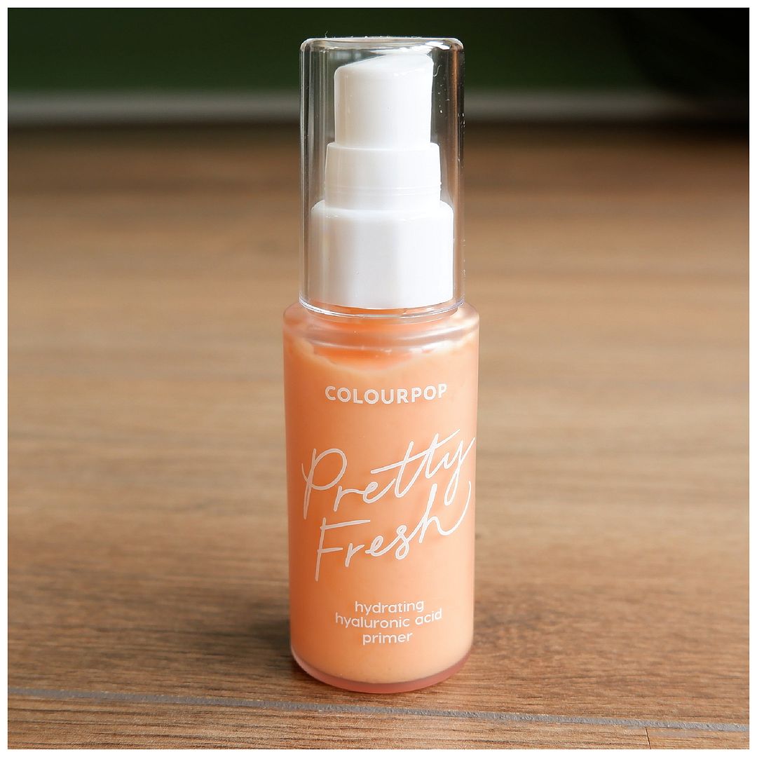 colourpop pretty fresh primer review swatch makeup look fair skin dry skin colourpop pretty fresh primer review swatch makeup look fair skin dry skin
