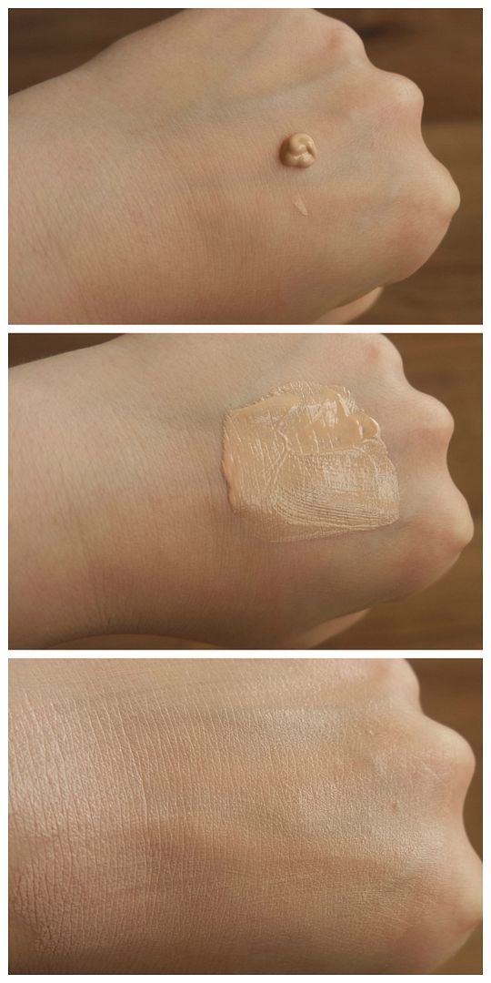 Colourpop pretty fresh foundation tinted moisturizer review swatch makeup application dry skin fair skin