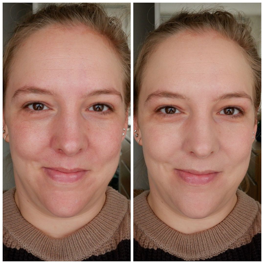 Colourpop pretty fresh foundation tinted moisturizer review swatch makeup application dry skin fair skin