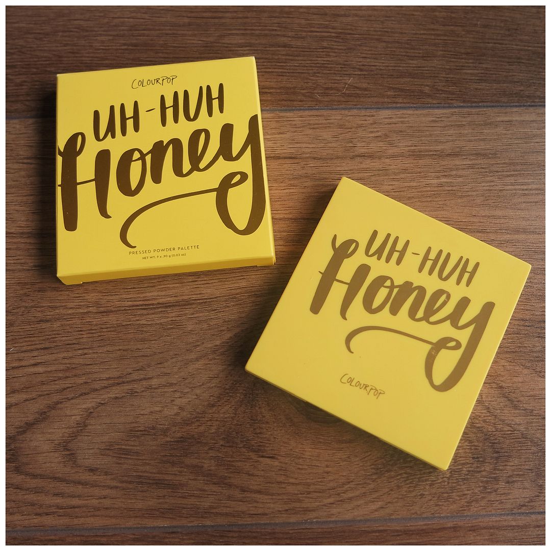 colourpop uh huh honey eyeshadow palette review swatch fair skin makeup look colourpop uh huh honey eyeshadow palette review swatch fair skin makeup look