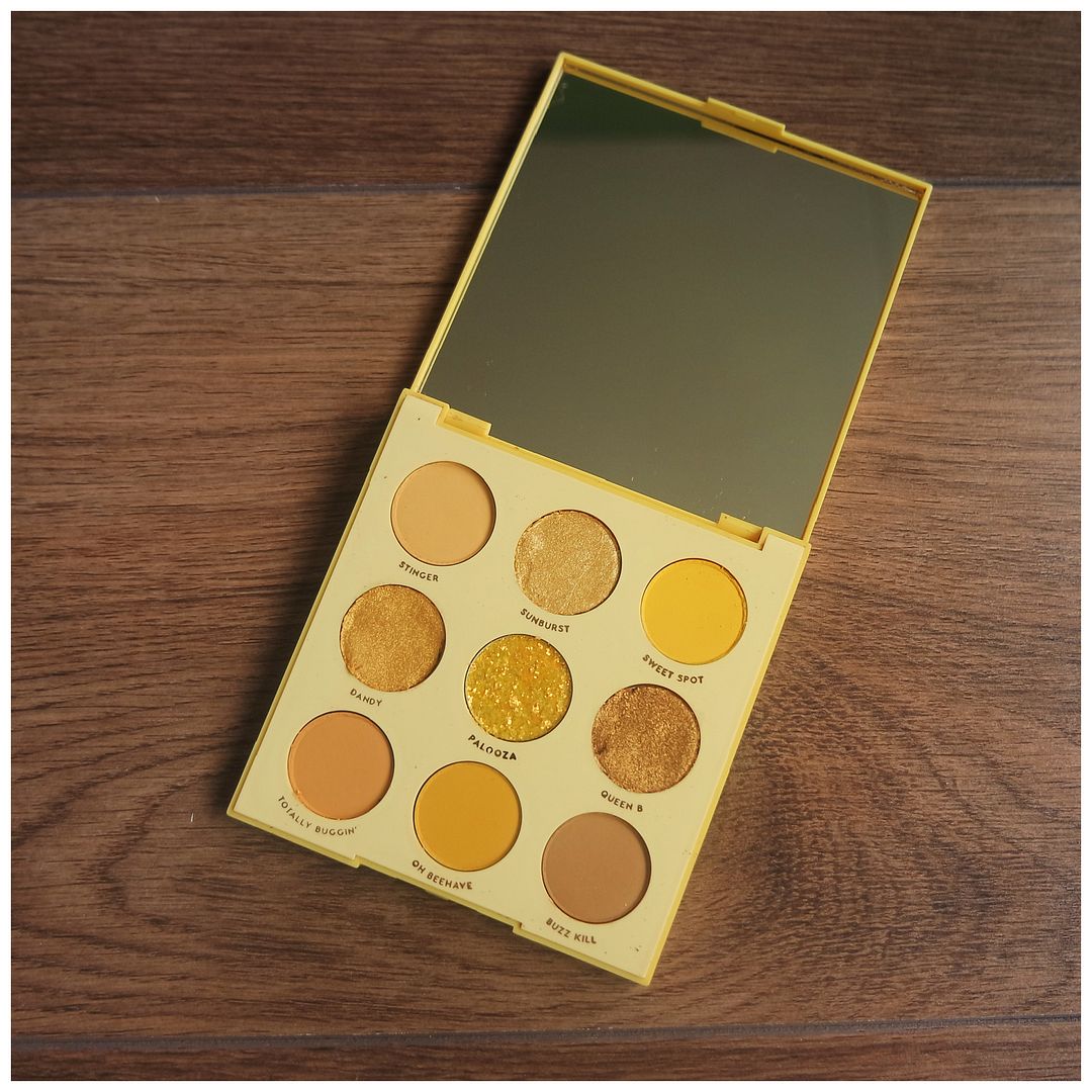 colourpop uh huh honey eyeshadow palette review swatch fair skin makeup look colourpop uh huh honey eyeshadow palette review swatch fair skin makeup look