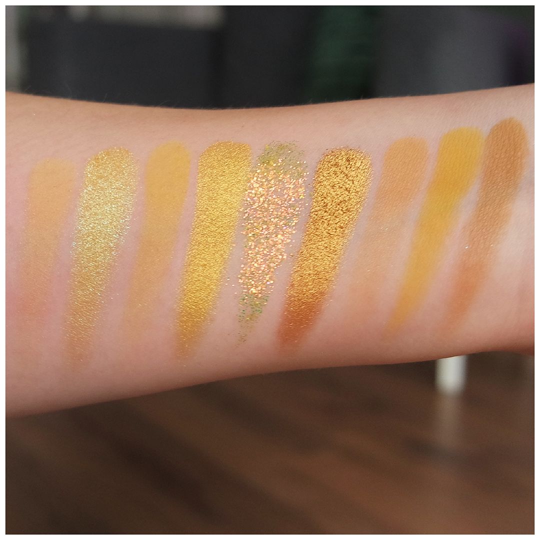 colourpop uh huh honey eyeshadow palette review swatch fair skin makeup look colourpop uh huh honey eyeshadow palette review swatch fair skin makeup look