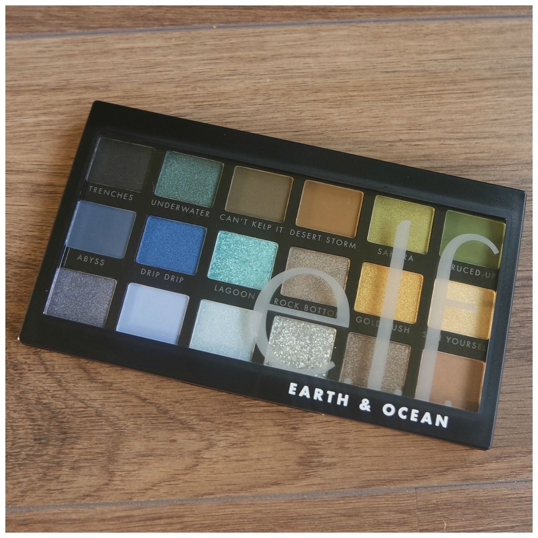 elf earth ocean earth & ocean eyeshadow palette review swatch makeup look 3 looks 1 palette fair skin elf earth ocean earth & ocean eyeshadow palette review swatch makeup look 3 looks 1 palette fair skin
