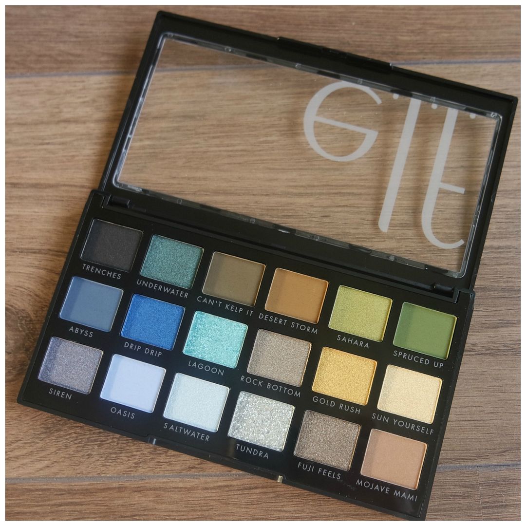 elf earth ocean earth & ocean eyeshadow palette review swatch makeup look 3 looks 1 palette fair skin elf earth ocean earth & ocean eyeshadow palette review swatch makeup look 3 looks 1 palette fair skin