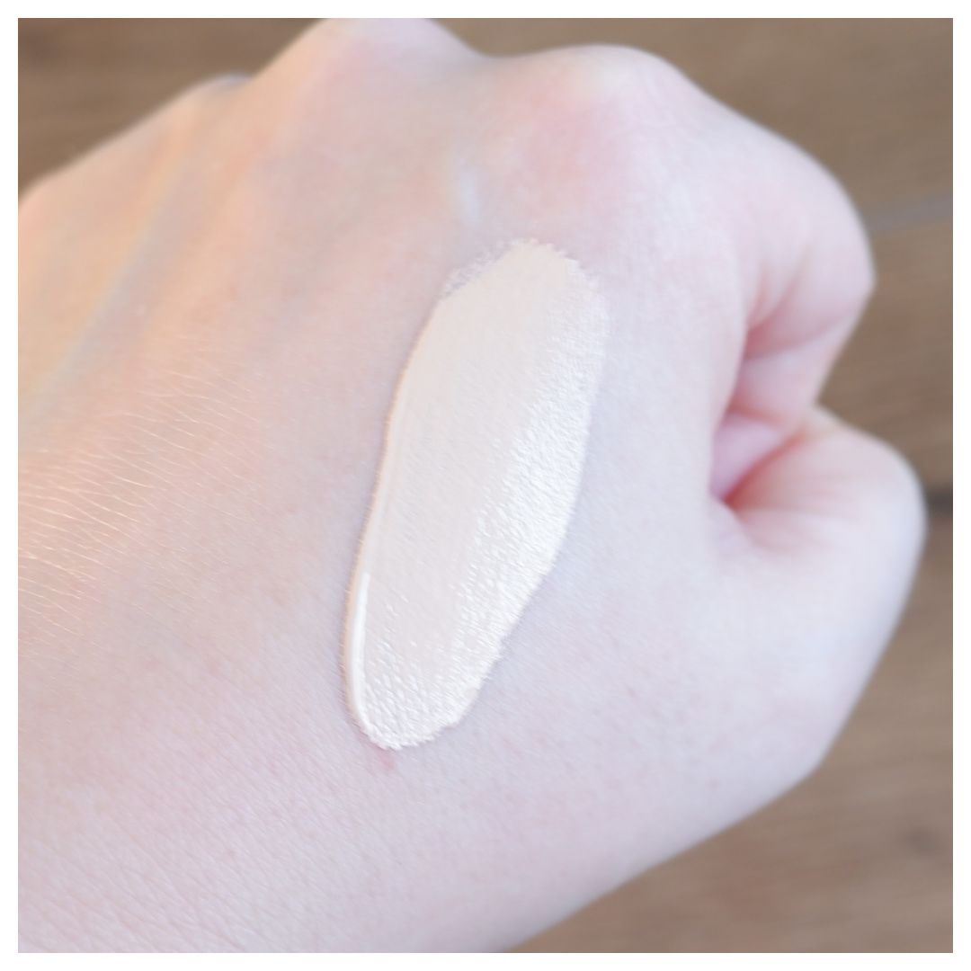 elf hydrating camo concealer review swatch makeup look application drugstore fair skin fair beige