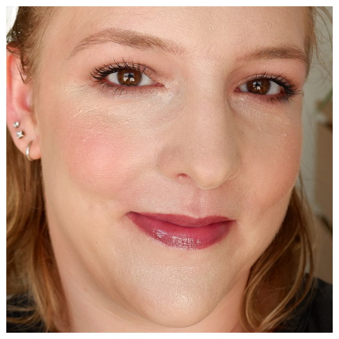 em cosmetics heaven's glow veil blush baroque review swatch makeup look application fair skin