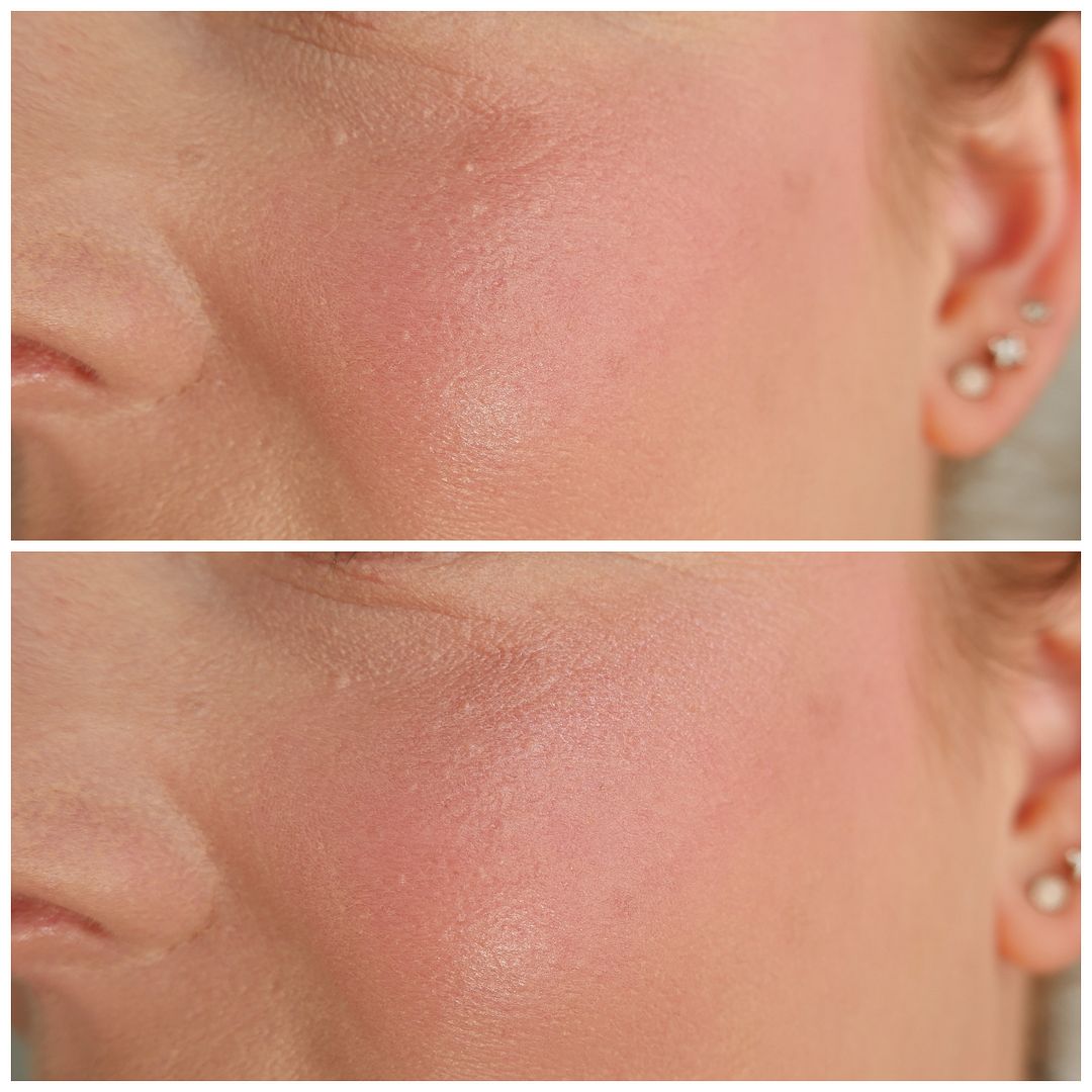 essence meta glow highlighter review swatch makeup look application drugstore fair skin essence meta glow highlighter review swatch makeup look application drugstore fair skin