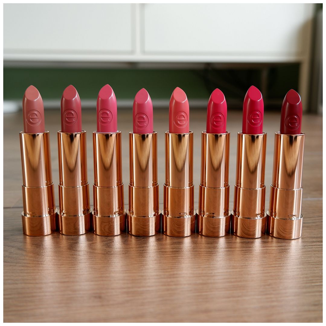 Essence this is me semi shine lipstick review swatch lipswatch fair skin Essence this is me semi shine lipstick review swatch lipswatch fair skin