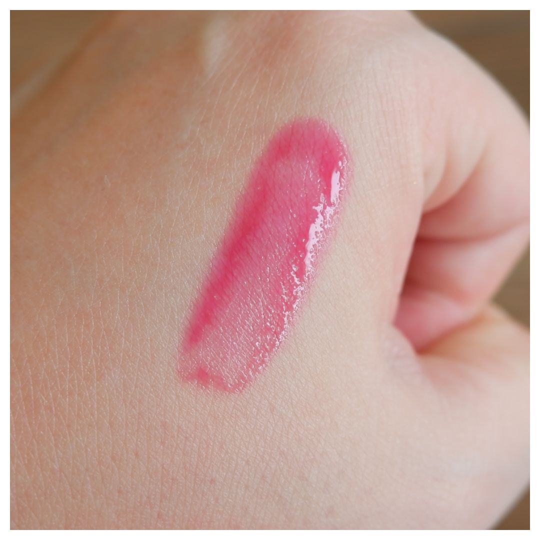 essence what a tint blush lip tint review swatch makeup look application drugstore fair skin