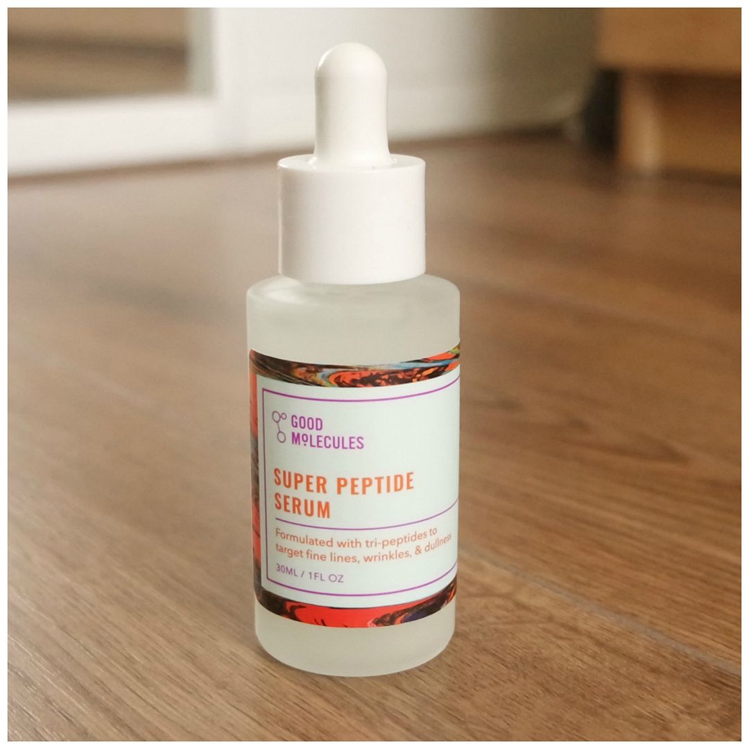 good molecules super peptide serum skincare review swatch good molecules super peptide serum skincare review swatch