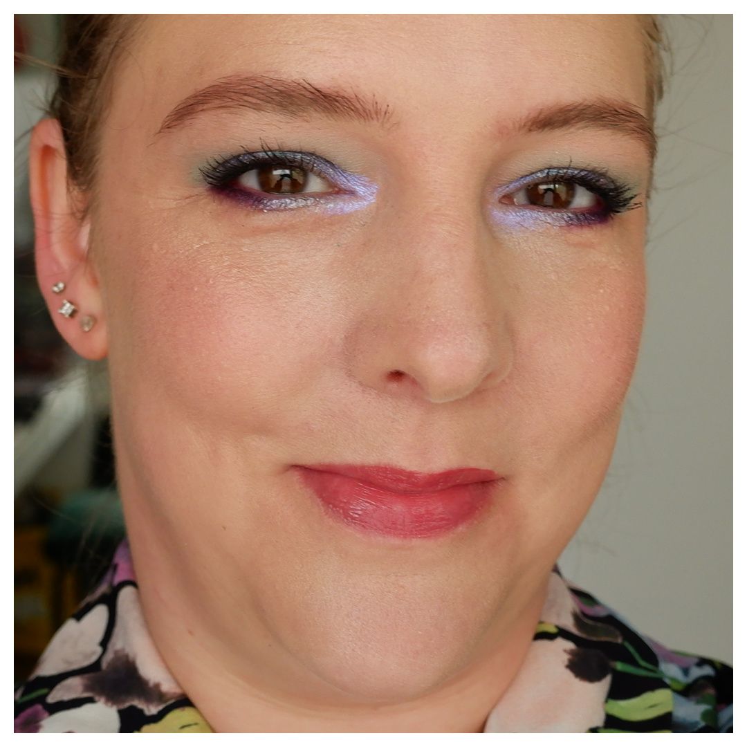 kaleidos makeup mono blush pale rose alma viva collection review swatch makeup look application